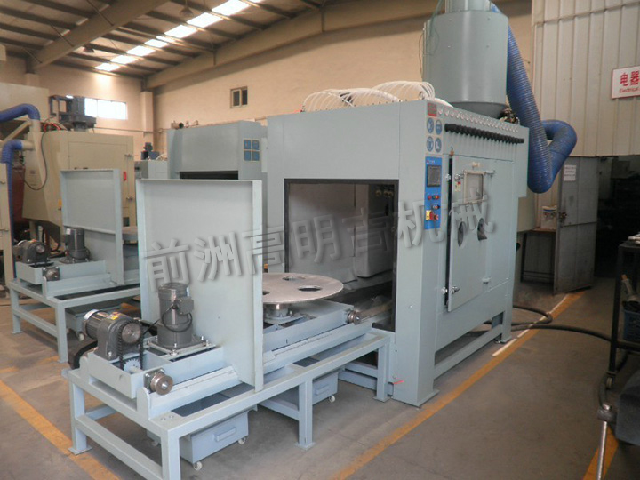 ZY-自動(dòng)臺車轉(zhuǎn)盤式噴砂機(jī)